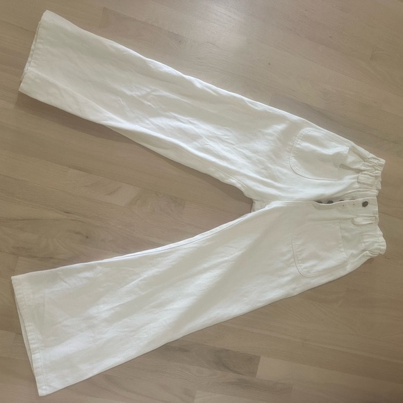 Emerson Fry White Flare & Wide Leg Jeans - Picture 2 of 3